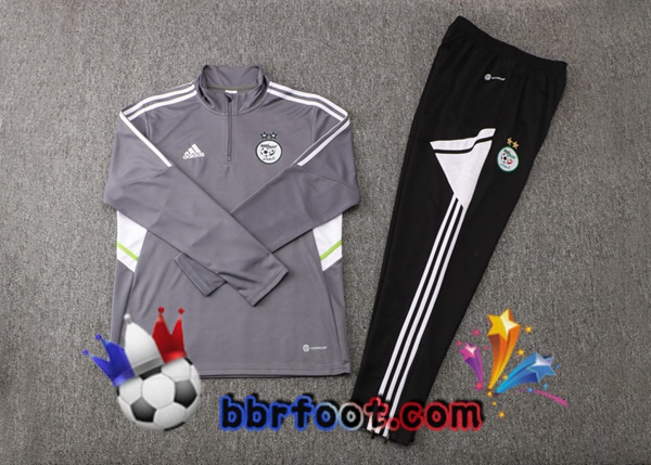 Survetement Foot Algerie Gris 21/22