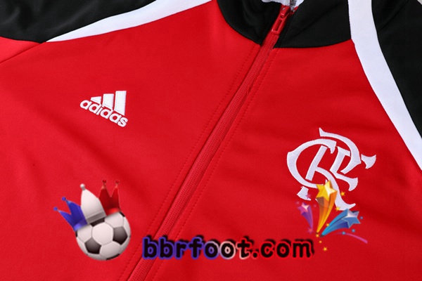 Veste Survetement Foot Flamengo Rouge 21/22