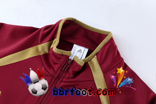 Veste Survetement Foot Arsenal Rouge 21/22