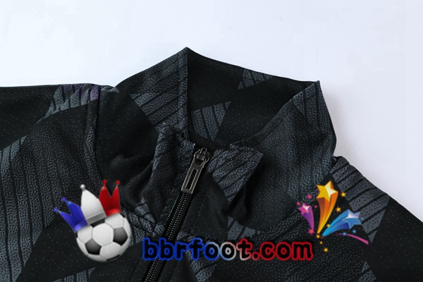 Veste Survetement Foot Manchester United Noir 21/22