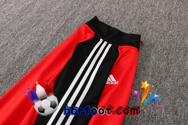 Veste Survetement Foot Manchester United Rouge 21/22