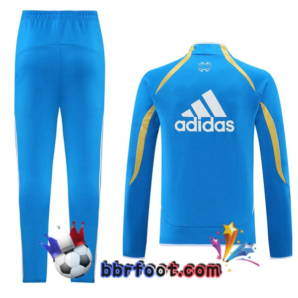 Veste Survetement Foot Juventus Bleu 21/22