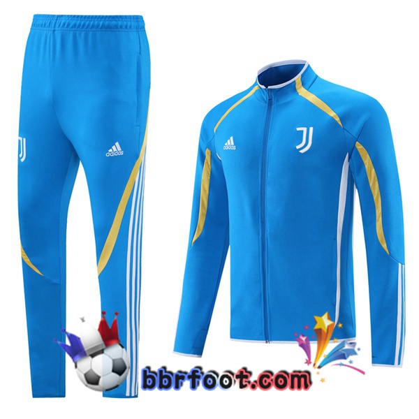 Veste Survetement Foot Juventus Bleu 21/22