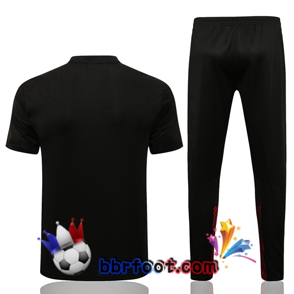 Polo Foot AC Milan + Pantalon Noir 21/22