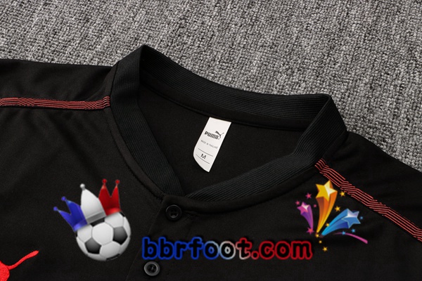 Polo Foot AC Milan + Pantalon Noir 21/22