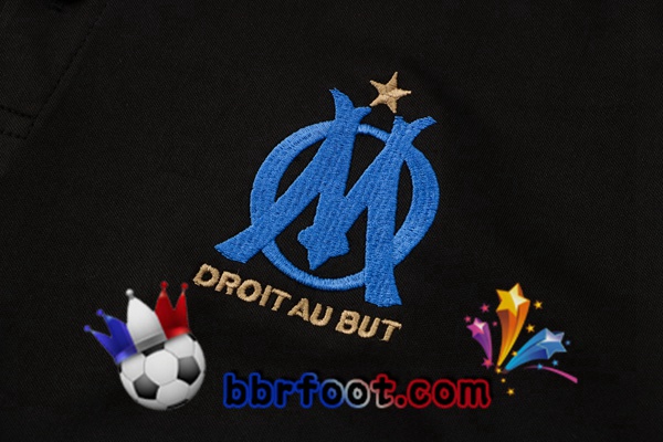 Polo Foot Marseille OM + Pantalon Noir 21/22