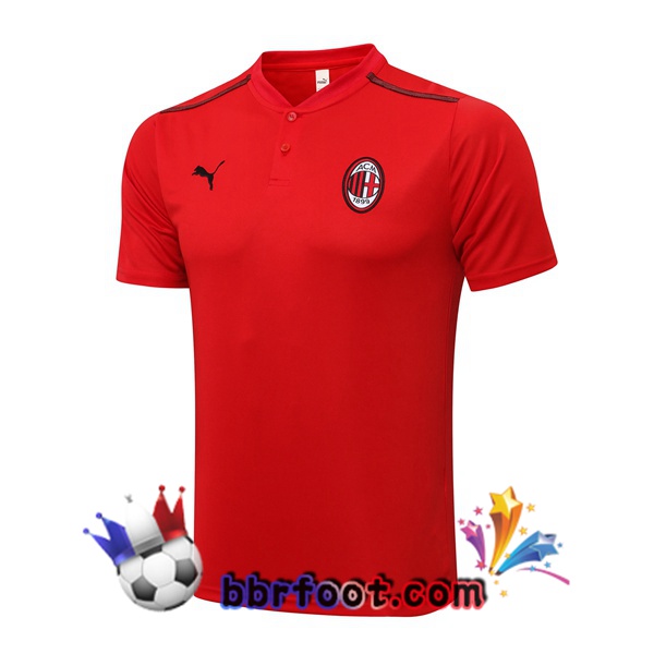 Polo Foot AC Milan Rouge 21/22 Polo Foot AC Milan Rouge 21/22