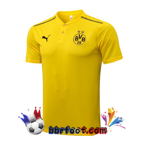 Polo Foot Dortmund BVB Jaune 21/22