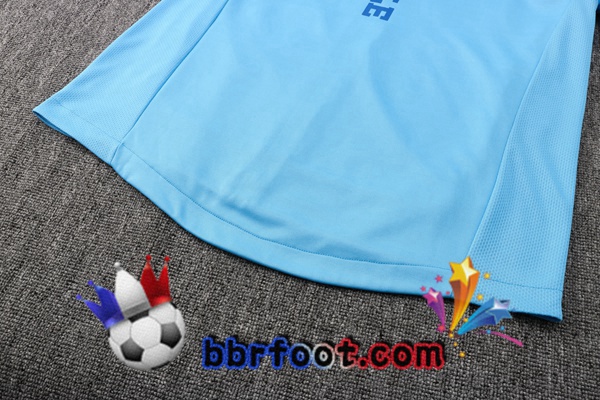 Veste A Capuche Survetement Foot Marseille OM Bleu 21/22