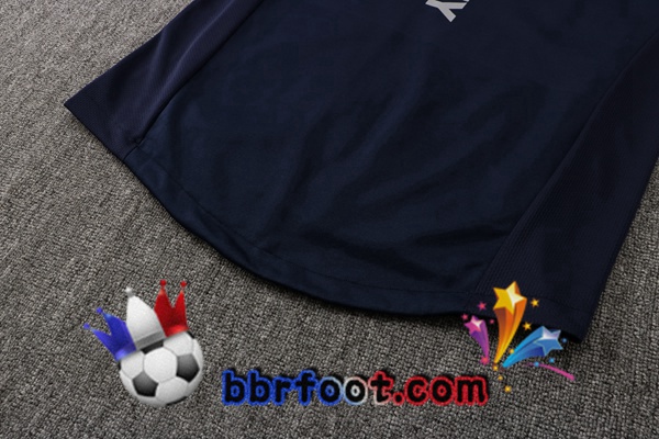 Veste A Capuche Survetement Foot Manchester City Bleu Royal 21/22