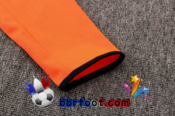 Veste A Capuche Survetement Foot FC Liverpool Orange 21/22
