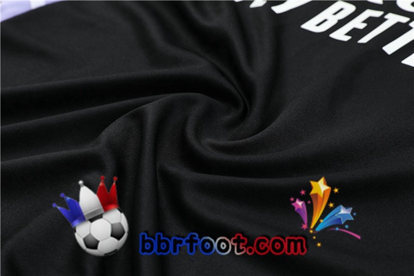 Survetement Foot Real Madrid Col haut Noir 2022/2023