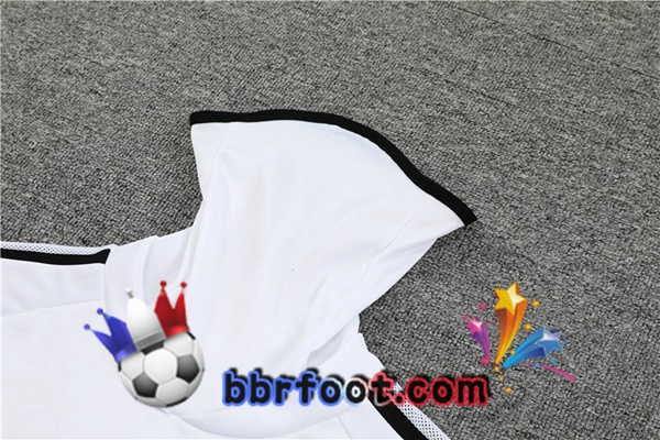 Survetement Foot Real Madrid Col haut Blanc 2022/2023