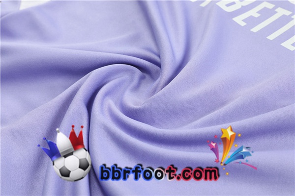 Survetement Foot Real Madrid Col haut Pourpre 2022/2023