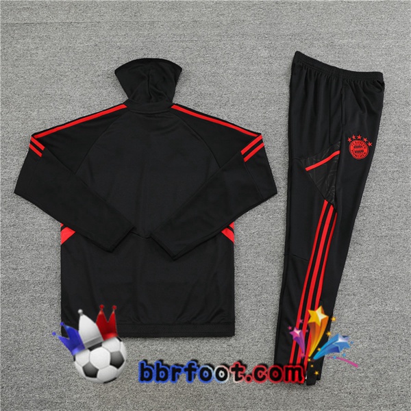 Survetement Foot Bayern Munich Col haut Noir 2022/2023