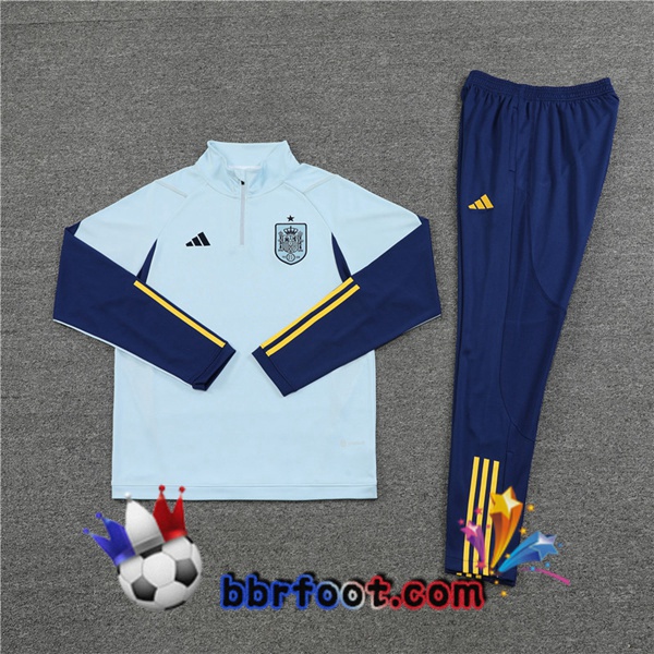 Survetement Foot Espagne Bleu 2022/2023
