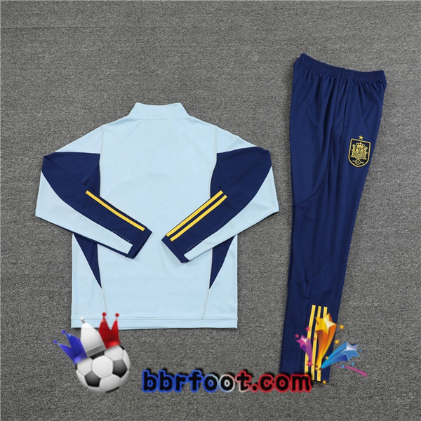 Survetement Foot Espagne Bleu 2022/2023