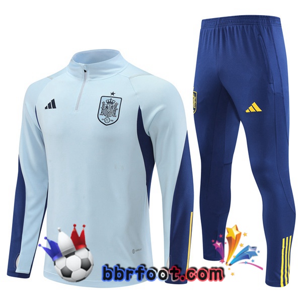 Survetement Foot Espagne Bleu 2022/2023