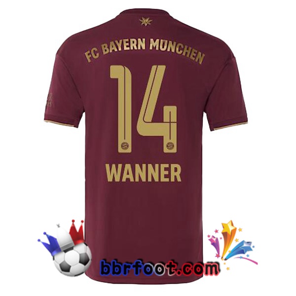 Maillot Foot Bayern Munich (Wanner 14) Edition speciale Rouge 2022/2023 Maillot Foot Bayern Munich (Wanner 14) Edition speciale Rouge 2022/2023