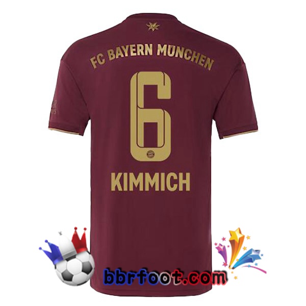 Maillot Foot Bayern Munich (Kimmich 6) Edition speciale Rouge 2022/2023