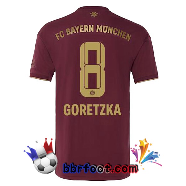 Maillot Foot Bayern Munich (Goretzka 8) Edition speciale Rouge 2022/2023