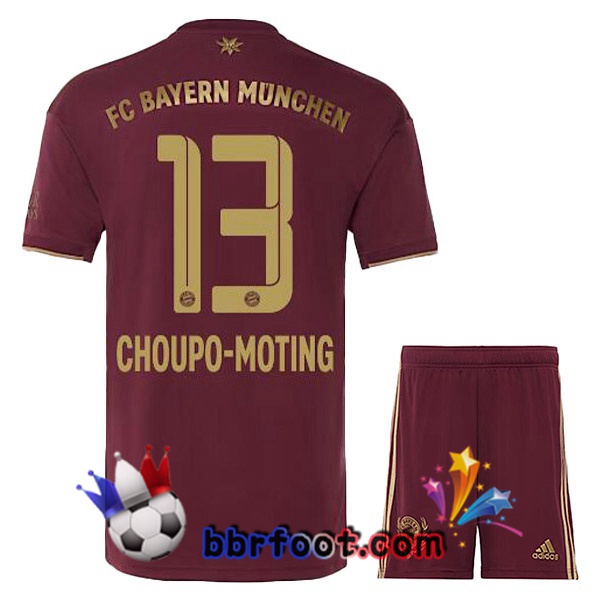 Maillot Foot Bayern Munich (Choupo-Moting 13) Enfant Edition speciale Rouge 2022/2023