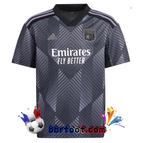 Maillot Foot Lyon OL Third Gris 2022/2023