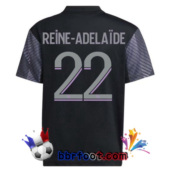 Maillot Foot Lyon OL (REINE-ADELAÏDE 22) Third Noir 2022/2023