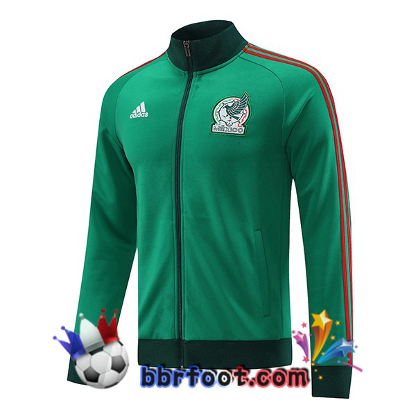 Veste Foot Mexique Vert 2022/2023