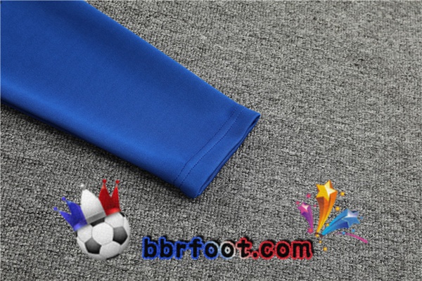 Veste Survetement Foot Italie Bleu 2022/2023
