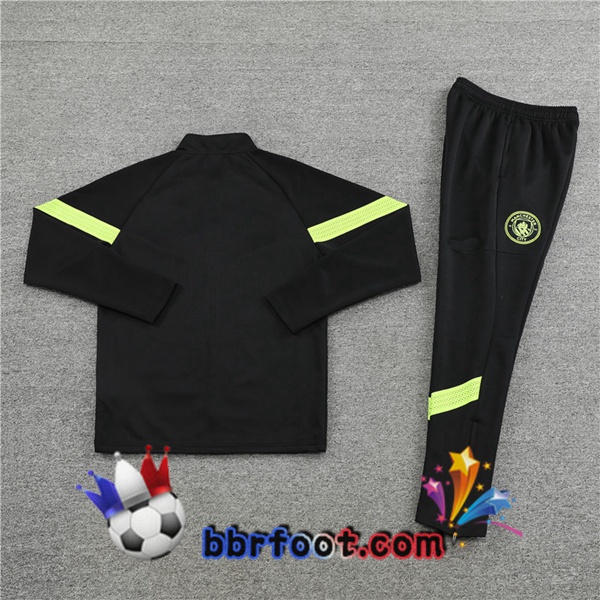 Veste Survetement Foot Manchester City Noir 2022/2023