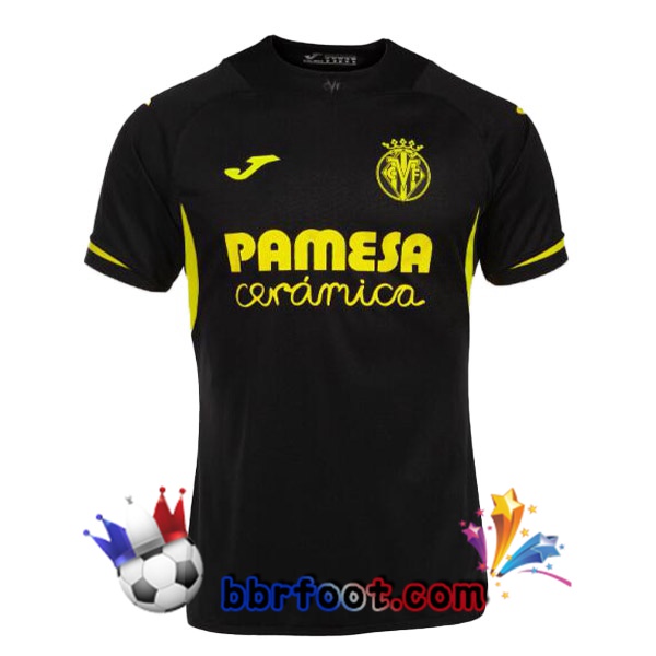 Maillot Foot Villarreal Third Noir 2022/2023