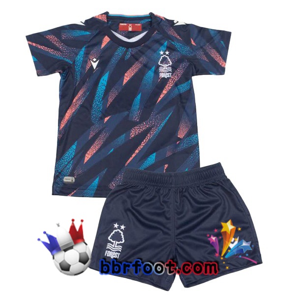 Maillot Foot Nottingham Forest Enfant Third Bleu 2022/2023
