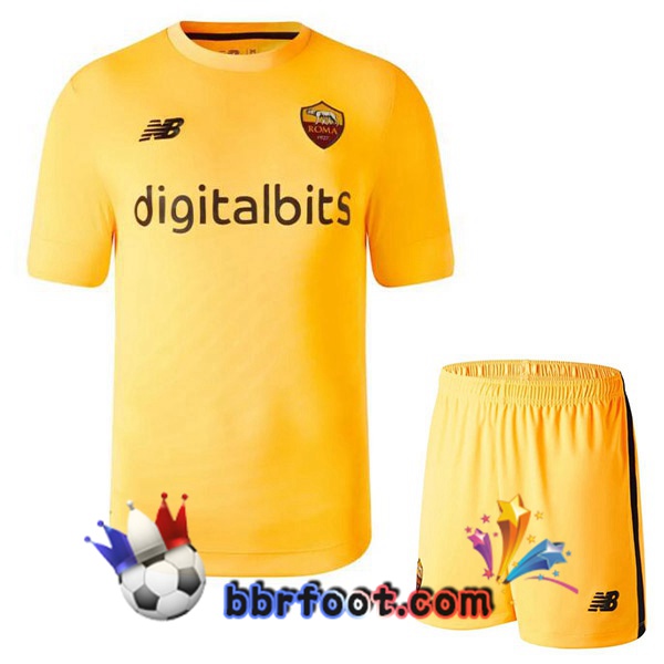Maillot Foot AS Roma Gardien de but Orange 2022/2023