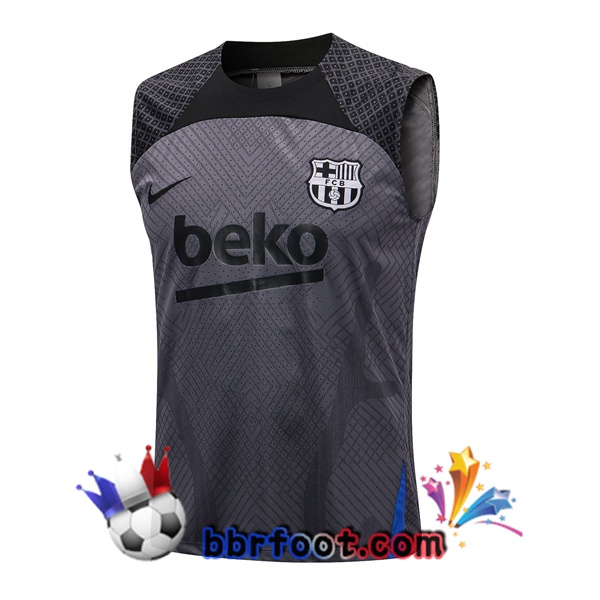 Gilet Foot FC Barcelone Gris 2022/2023