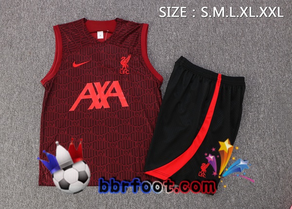 Gilet Foot FC Liverpool + Shorts Rouge 2022/2023