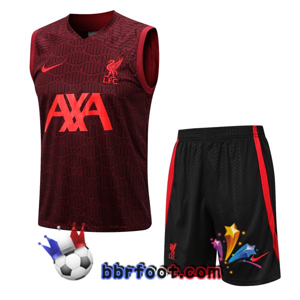 Gilet Foot FC Liverpool + Shorts Rouge 2022/2023