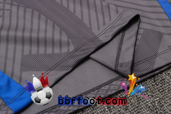 Gilet Foot FC Barcelone + Shorts Gris 2022/2023
