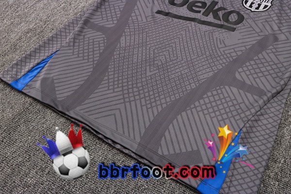 Gilet Foot FC Barcelone + Shorts Gris 2022/2023
