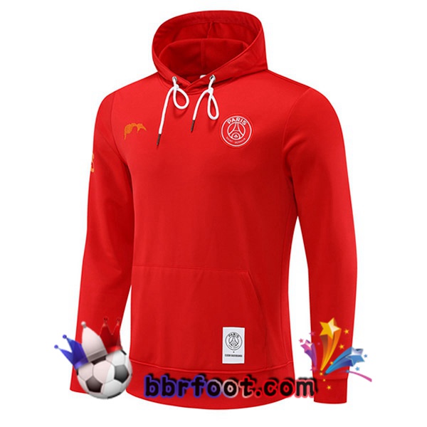 Sweatshirt à Capuche Paris PSG Rouge 2022/2023