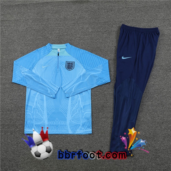 Survetement Foot Angleterre Bleu 2022/2023