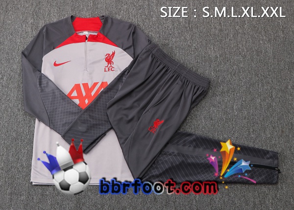 Survetement Foot FC Liverpool Gris 2022/2023