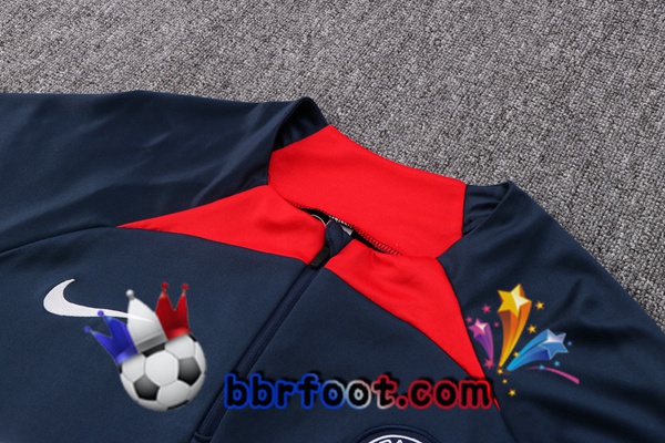 Survetement Foot Paris PSG Bleu Royal 2022/2023