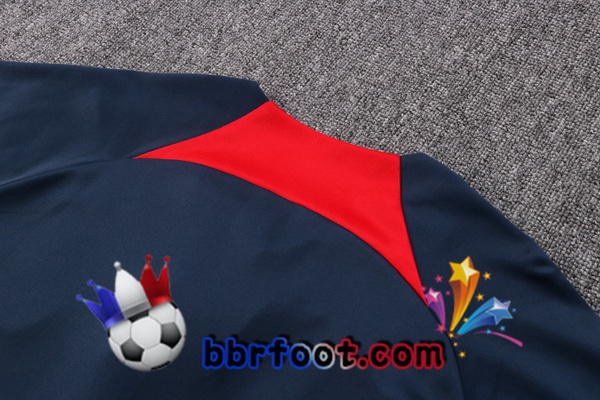 Survetement Foot Paris PSG Bleu Royal 2022/2023