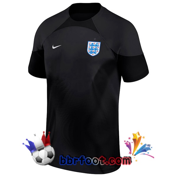 Maillots Equipe de Angleterre Gardien de but Noir 2022/2023