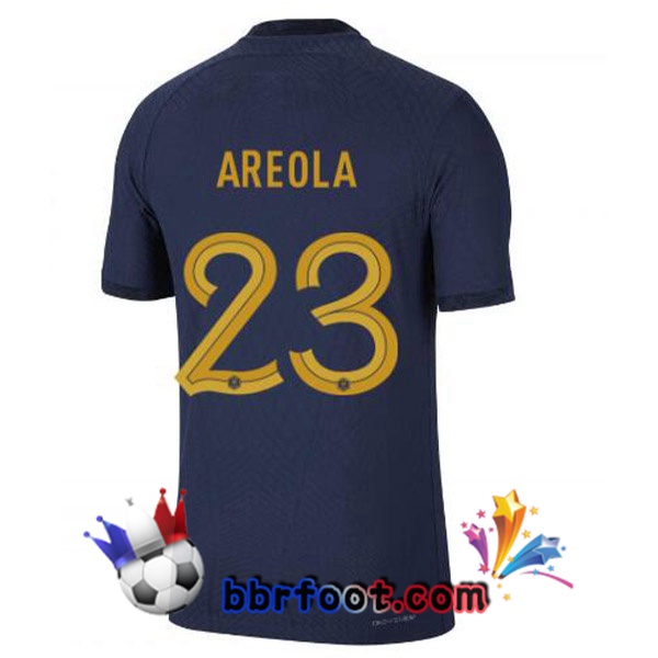 Maillots Equipe de France (AREOLA 23) Domicile Bleu Royal 2022/2023