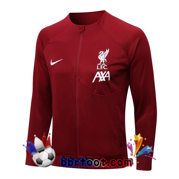 Veste Foot FC Liverpool Rouge 2022/2023