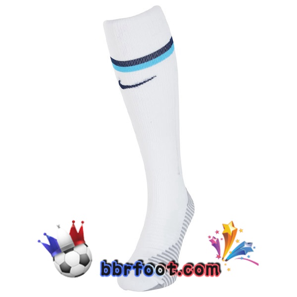 Chaussettes Foot Angleterre Domicile Blanc 2022/2023