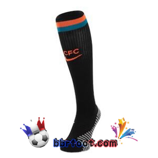 Chaussettes Foot FC Chelsea Third Noir 2022/2023