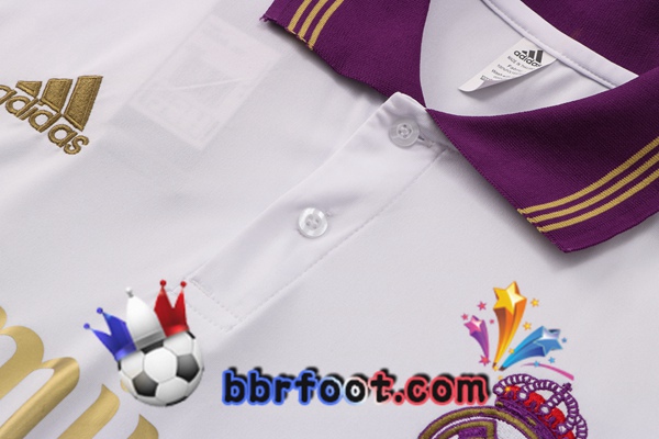 Polo Foot Real Madrid + Pantalon Blanc 2022/2023